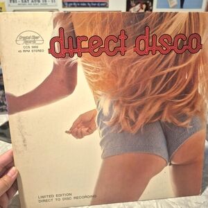 RARE Vintage Direct Disco Vinyl Record